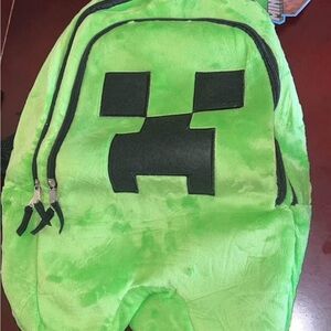Minecraft Plush Backpack